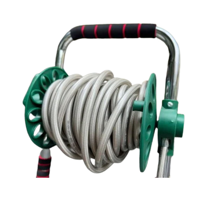 Máy xịt rửa chỉnh áp Dekton DK-CWR3001PROMAX khung kim loại gắn bánh xe có rulo quấn dây, công suất 2000W, áp lực tối đa 180bar