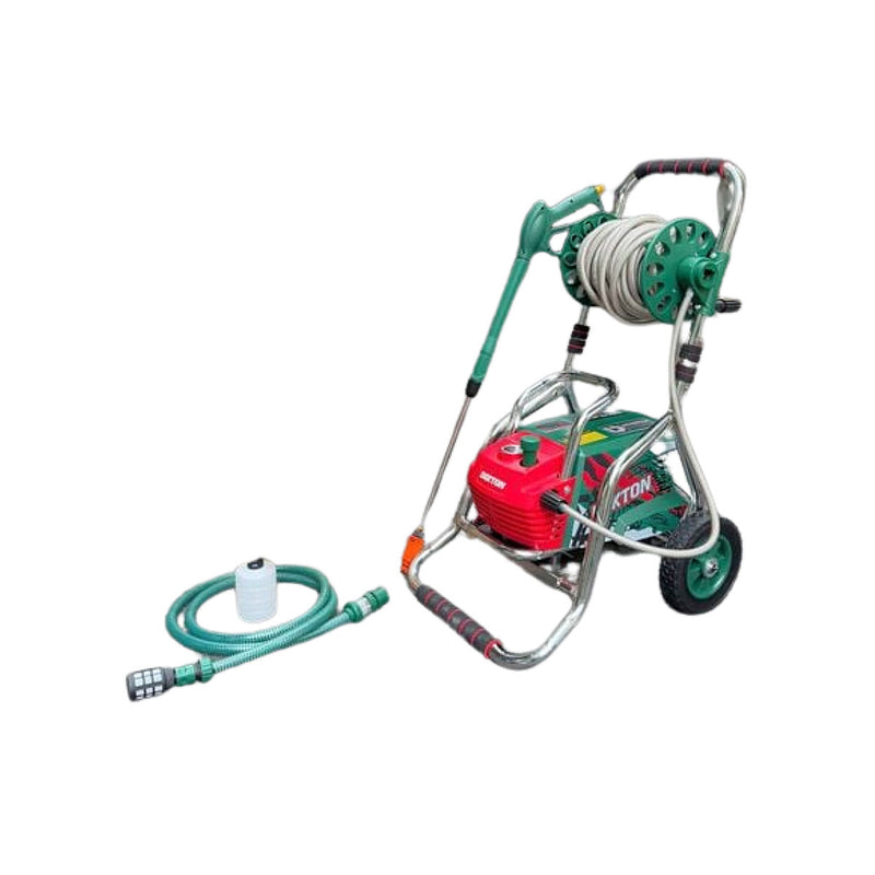 Máy xịt rửa chỉnh áp Dekton DK-CWR3001PROMAX khung kim loại gắn bánh xe có rulo quấn dây, công suất 2000W, áp lực tối đa 180bar