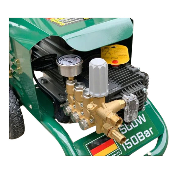 Máy xịt rửa chỉnh áp công nghiệp có bánh xe Dekton DK-HPW2500 công suất 2500W, áp lực tối đa 150bar