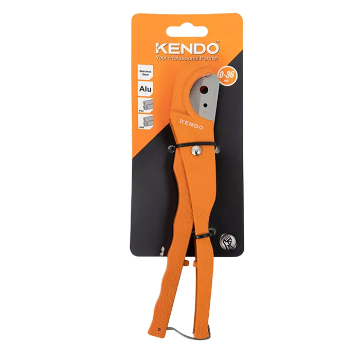 Dao cắt ống nhựa PVC Kendo 50316, cắt ống đến 36mm, lưỡi dao vuông SK5, thân bằng nhôm đúc
