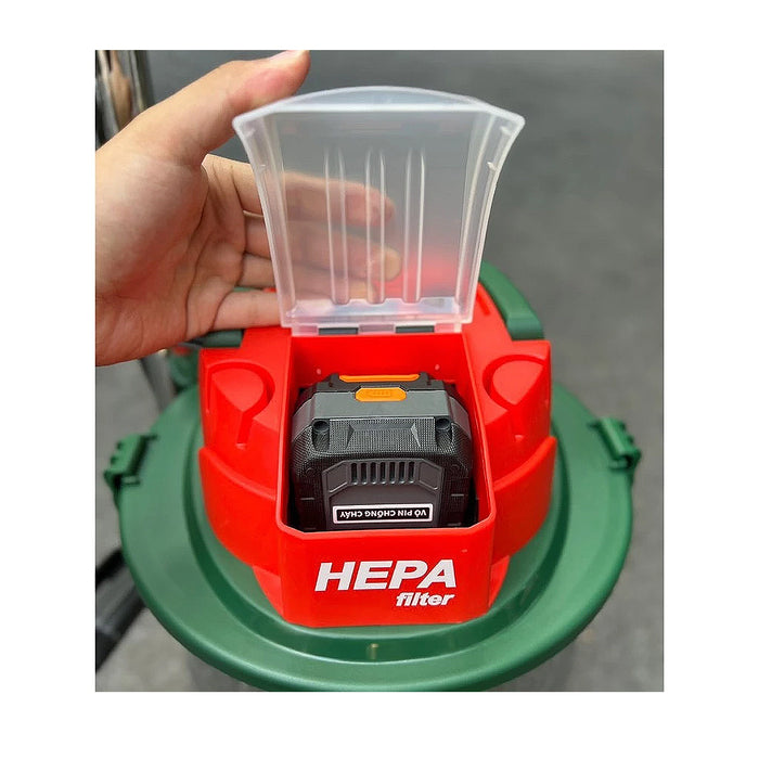 Máy hút bụi đa năng 25L Dekton M21-HB25PRO dùng pin 21V, công suất 160W (Khô/Nước/Thổi)