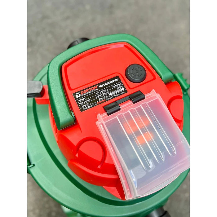 Máy hút bụi đa năng 25L Dekton M21-HB25PRO dùng pin 21V, công suất 160W (Khô/Nước/Thổi)