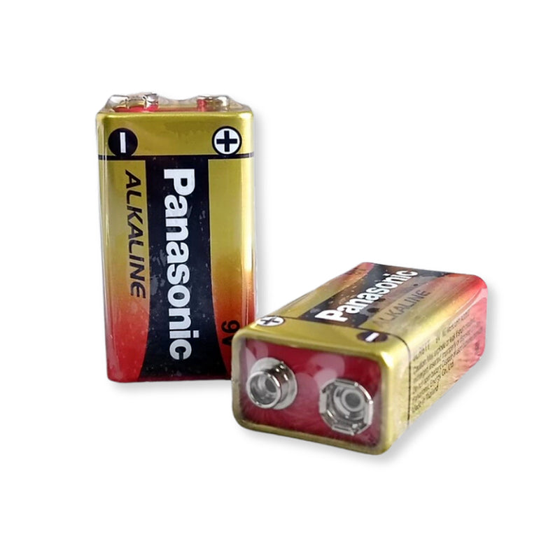 Pin Alkaline 9V Panasonic 6LR61T/1B, chuyên dùng cho ghita điện, micro, chuông báo cháy