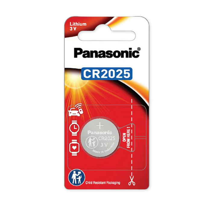 Pin cúc áo Panasonic CR-2025, đường kính 20mm, độ dày 2.5mm