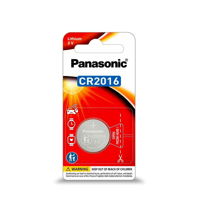 Pin cúc áo Panasonic CR-2016, đường kính 20mm, độ dày 1.6mm