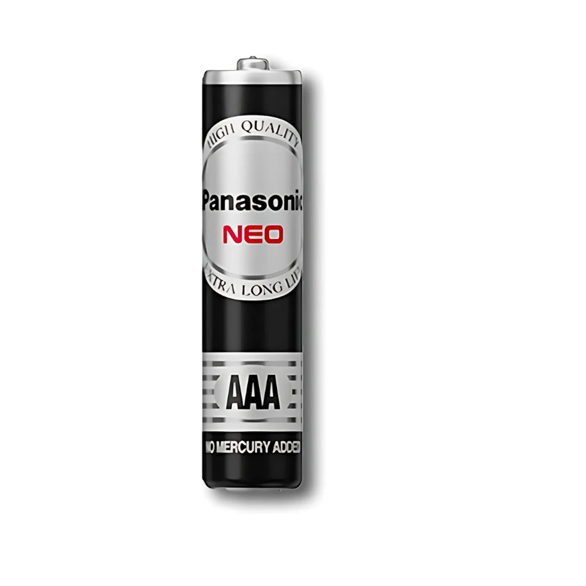 Pin tiểu carbon Panasonic NEO R03NT cỡ AAA, màu đen, vỉ 2 viên