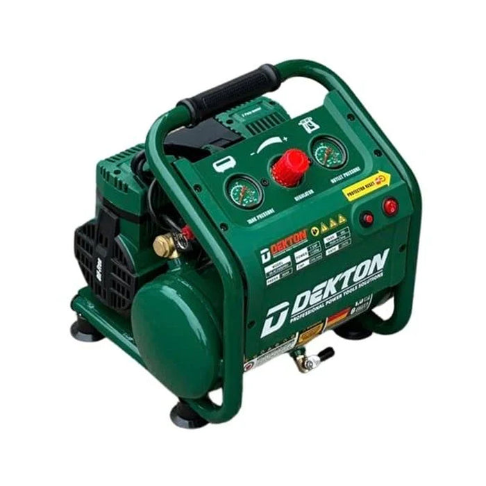 Máy nén khí không dầu Dekton M21-AC2906PRO công suất 1.5HP, dung tích 6L
