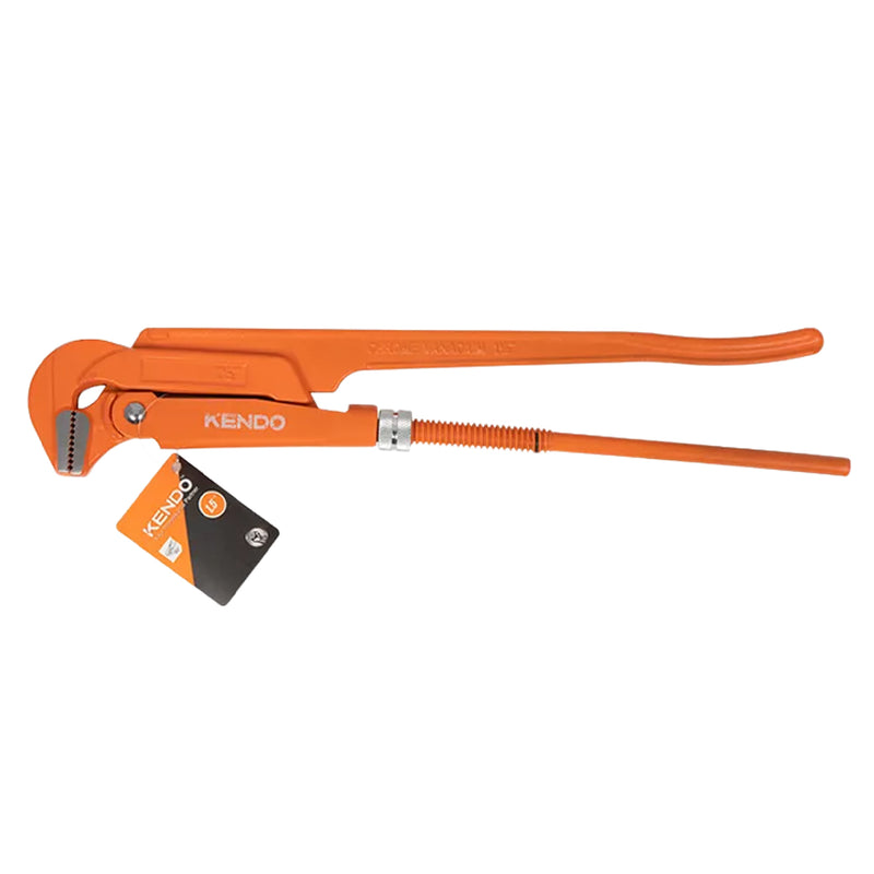 Mỏ lết răng hàm cong 90 độ Kendo, khả năng kẹp từ 1 inch - 2 inch