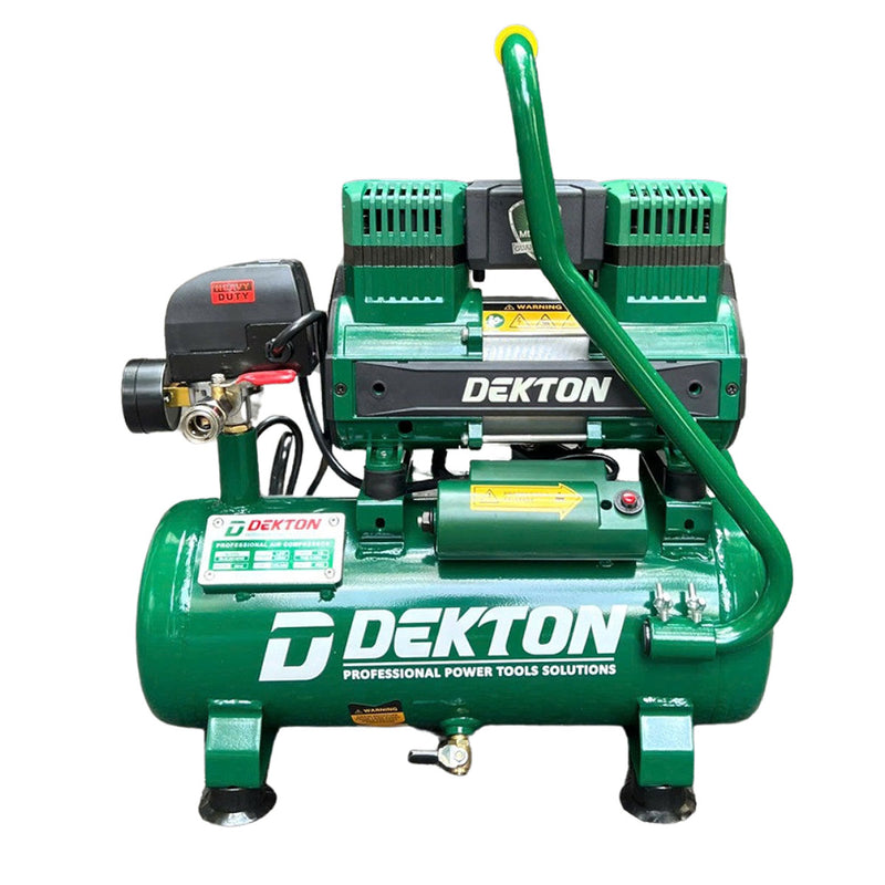 Máy nén khí không dầu Dekton DK-AC2910PRO công suất 1.5HP, dung tích 10L