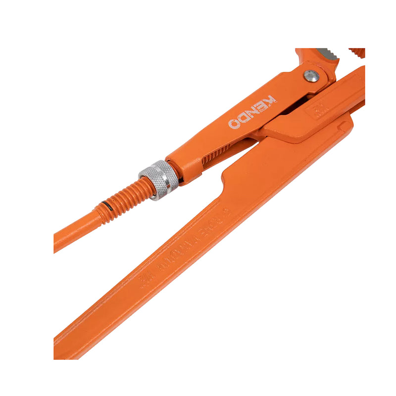 Mỏ lết răng hàm cong 90 độ Kendo, khả năng kẹp từ 1 inch - 2 inch