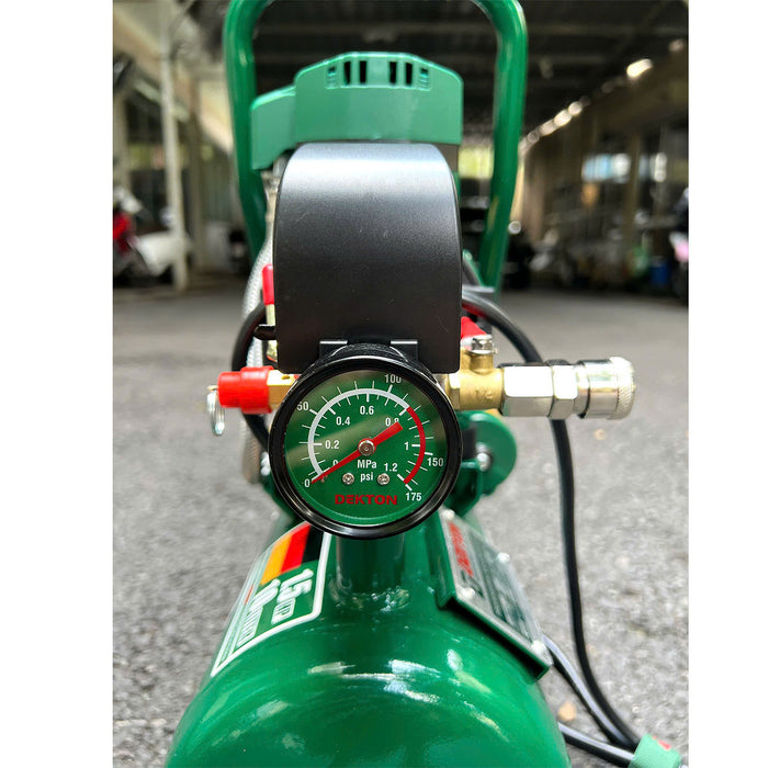 Máy nén khí không dầu Dekton DK-AC2910PRO công suất 1.5HP, dung tích 10L