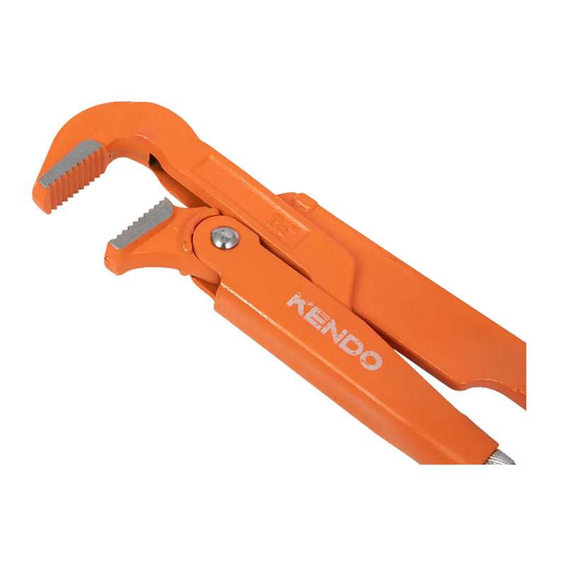 Mỏ lết răng hàm cong 90 độ Kendo, khả năng kẹp từ 1 inch - 2 inch