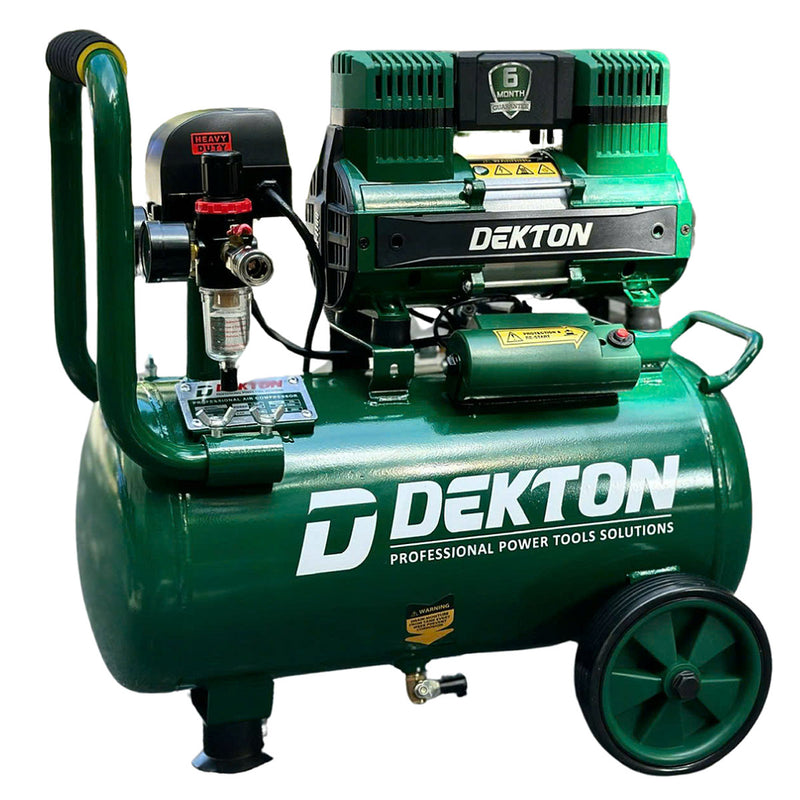 Máy nén khí không dầu Dekton DK-AC2925PRO công suất 1.5HP, dung tích 25L