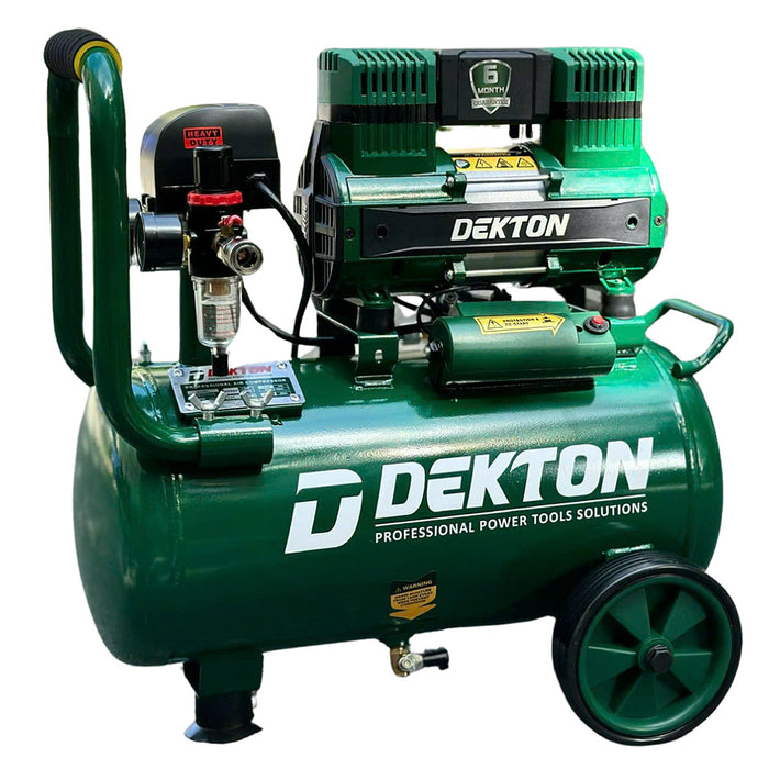 Máy nén khí không dầu Dekton DK-AC2925PRO công suất 1.5HP, dung tích 25L