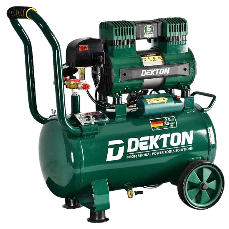 Máy nén khí không dầu Dekton DK-AC3930PRO công suất 2HP, dung tích 30L