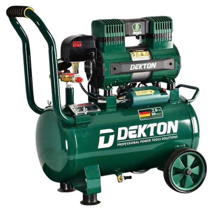 Máy nén khí không dầu Dekton DK-AC3930PRO công suất 2HP, dung tích 30L