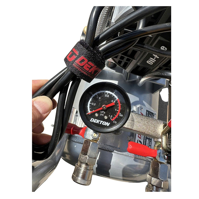 Máy nén khí không dầu hợp kim nhôm cao cấp Dekton DK-AC3930PROMAX công suất 2HP, dung tích 30L