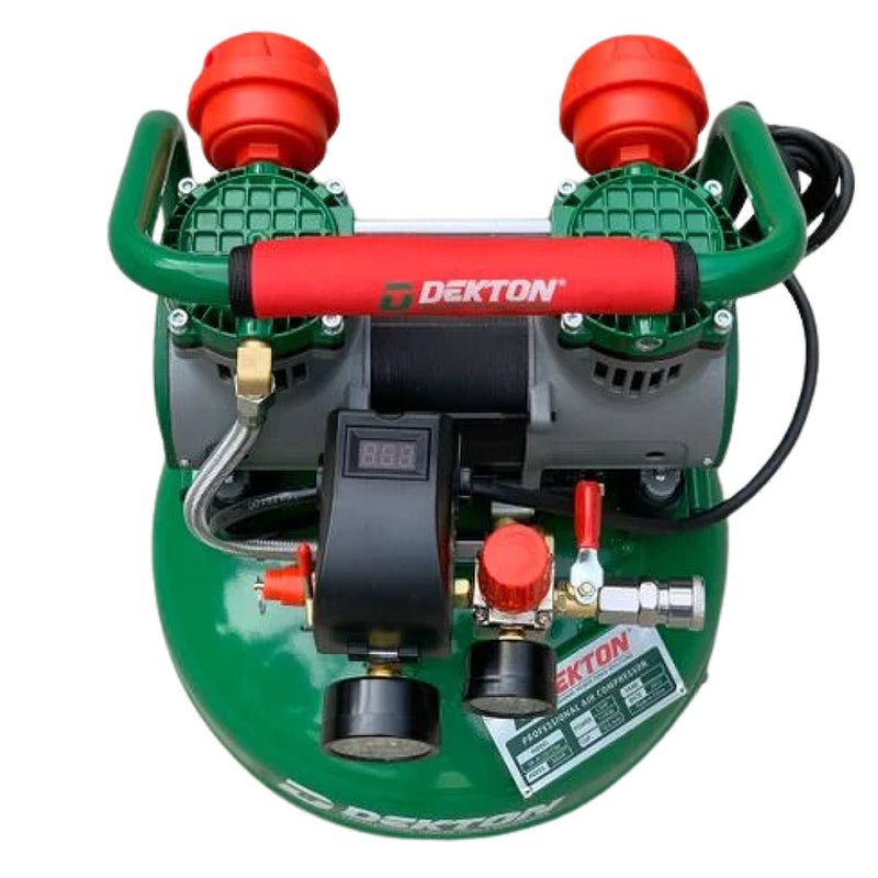 Máy nén khí không dầu Dekton DK-AC2912SW công suất 1.5HP, bình chứa 12L