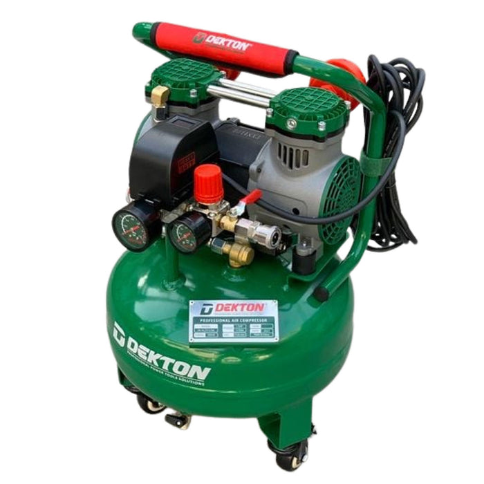 Máy nén khí không dầu Dekton DK-AC2912SW công suất 1.5HP, bình chứa 12L