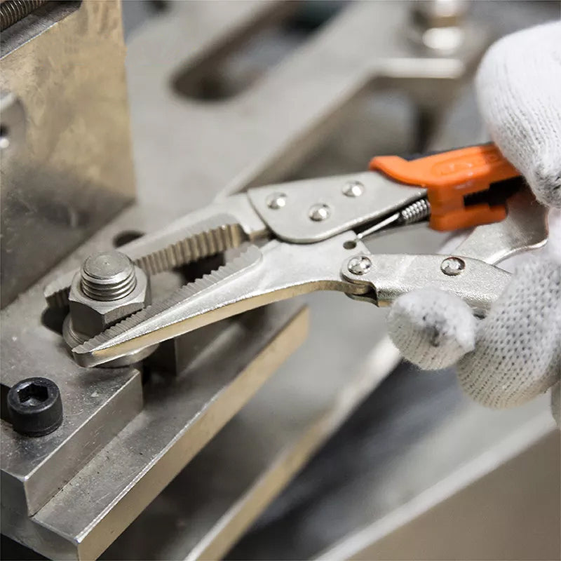 Kìm bấm chết mũi nhọn Kendo 11612 chiều dài 10 inch (250mm) cán bọc nhựa, vật liệu thép carbon