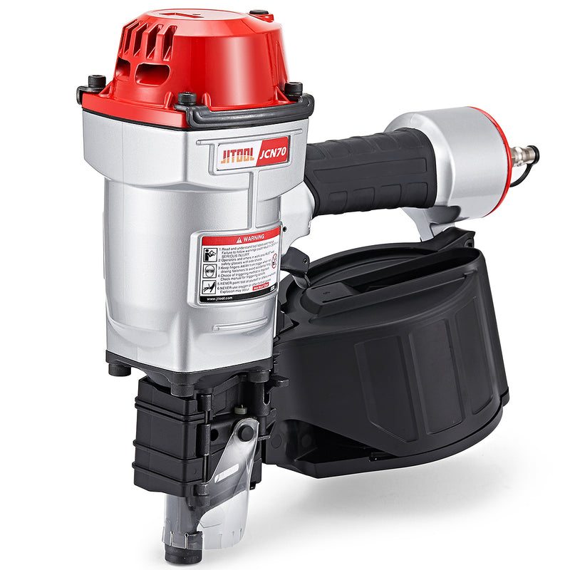 Máy bắn đinh cuộn dùng khí nén JITOOL JCN70, kích thước đinh 45mm - 70mm
