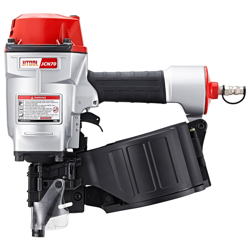 Máy bắn đinh cuộn dùng khí nén JITOOL JCN70, kích thước đinh 45mm - 70mm