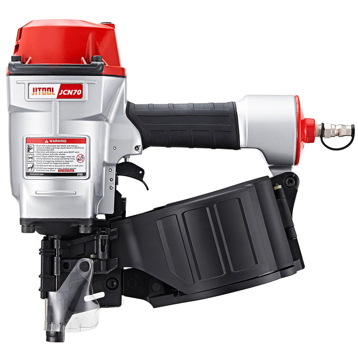 Máy bắn đinh cuộn dùng khí nén JITOOL JCN70, kích thước đinh 45mm - 70mm