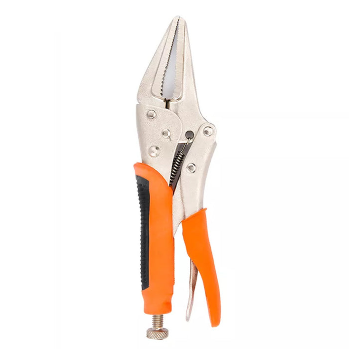 Kìm bấm chết mũi nhọn Kendo 11612 chiều dài 10 inch (250mm) cán bọc nhựa, vật liệu thép carbon