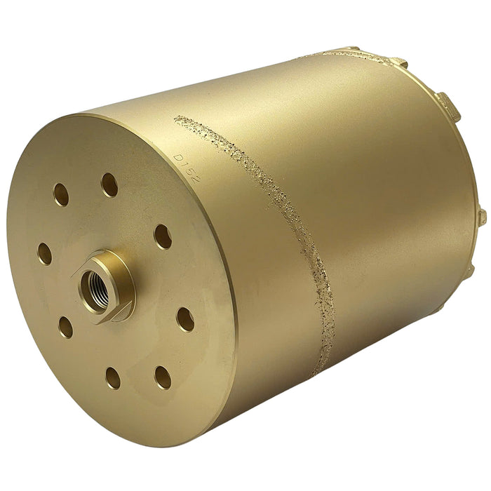 Mũi rút lõi kim cương Makita đường kính từ 32mm-162mm, độ sâu khoét 165mmm đuôi trơn ( Cấp 3 sao )