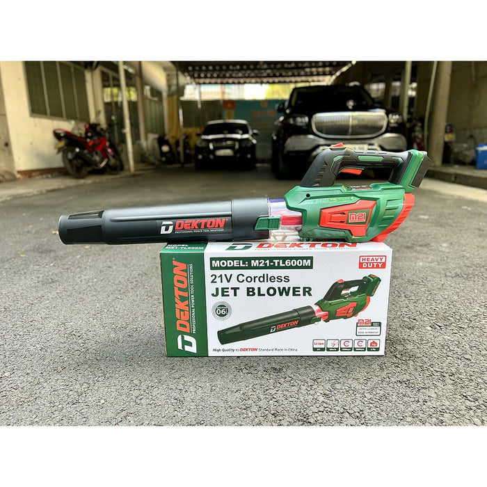 Máy thổi lá Dekton M21-TL600M dùng pin 21V