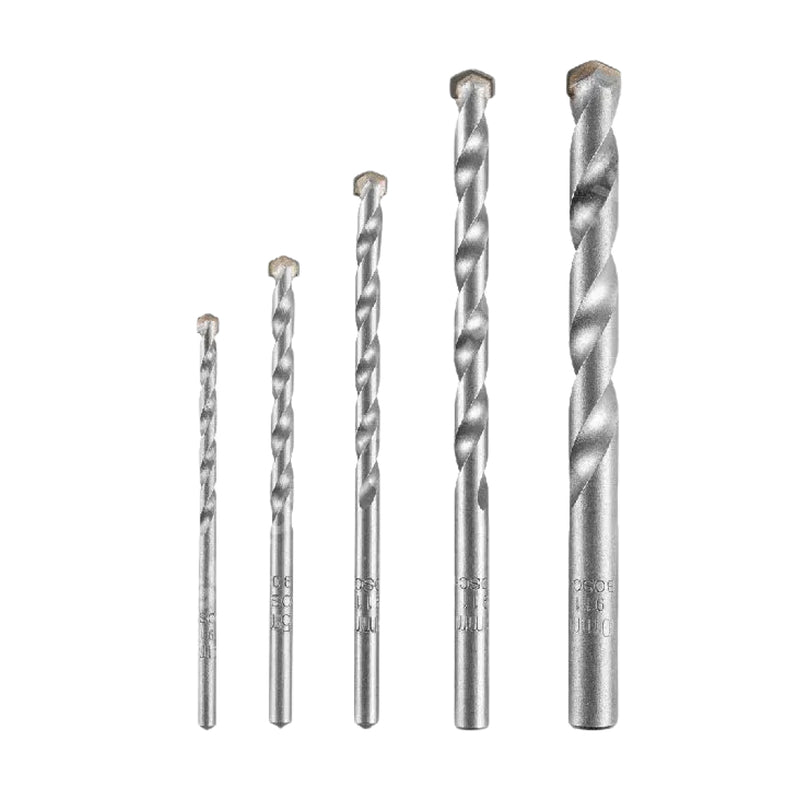Bộ 5 mũi khoan bê tông Bosch 2608578155 kích thước 4mm - 10mm, đuôi trơn