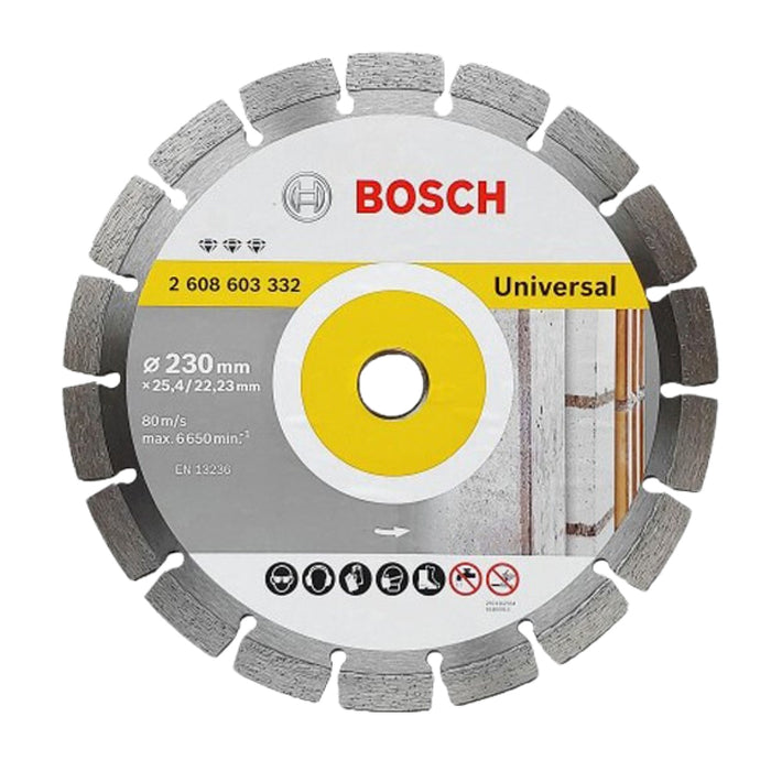 Lưỡi cắt kim cương đa năng Bosch đường kính từ 125mm - 230mm, lỗ cốt 22.2mm (Dòng Best)