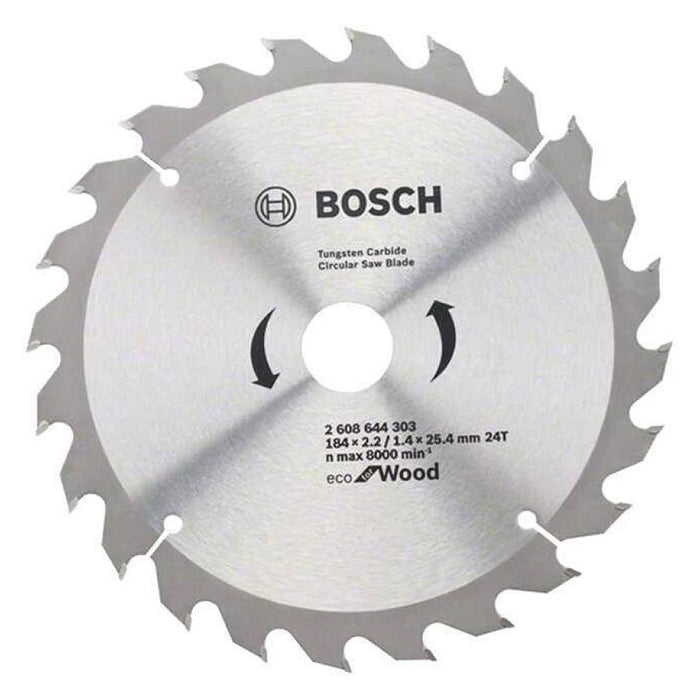 Lưỡi cưa gỗ dân dụng Bosch đường kính từ 180mm - 250mm, 24 răng - 120 răng, lỗ cốt 25.4mm