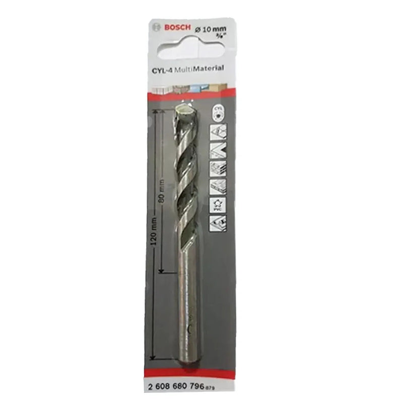 Mũi khoan đa năng CYL-4 Bosch đường kính từ 3mm - 12mm, chiều dài từ 70mm - 150mm, đuôi trơn (Multiconstruction)