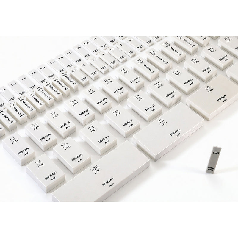 Căn mẫu Mitutoyo hệ Met | 0.51mm - 0.75mm | Gauge Block