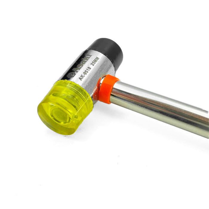 Búa 2 đầu nhựa Asaki kích thước đầu từ 25mm ~ 40mm