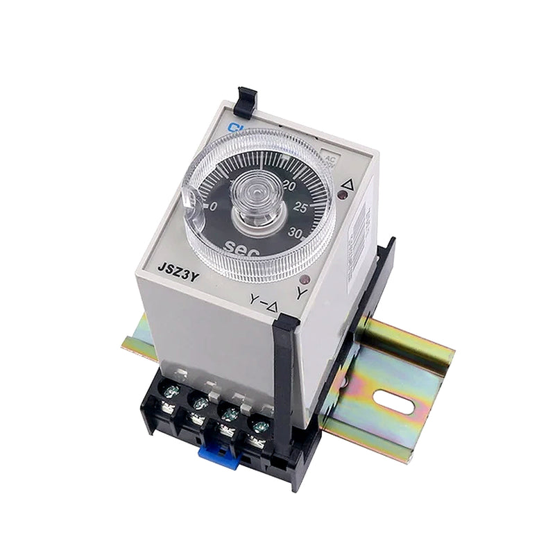 Timer hẹn giờ Chint JSZ3Y dùng cho mạch sao - tam giác. Tiêu chuẩn quốc tế