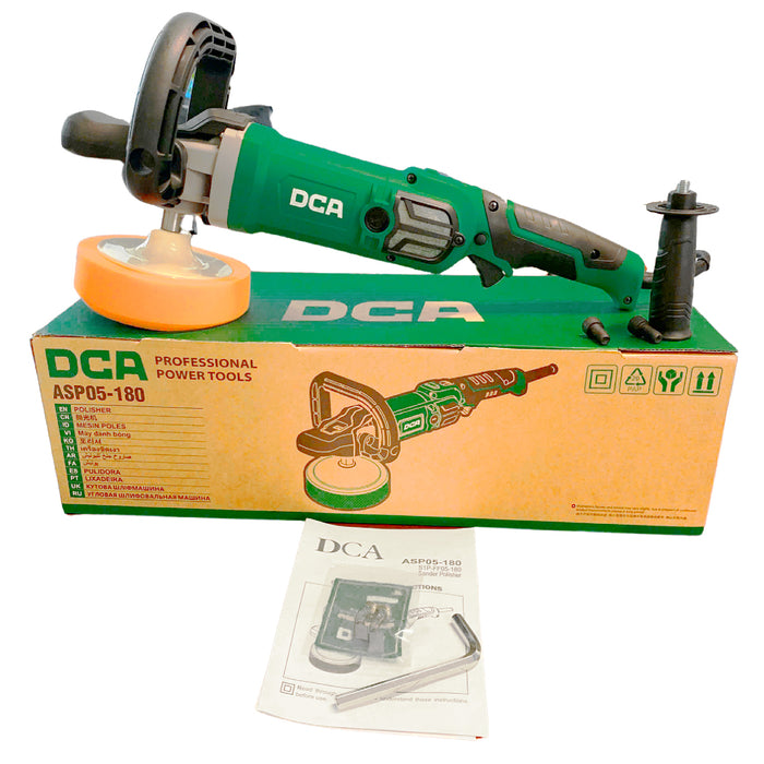 Máy đánh bóng 180mm công suất 1250W DCA ASP05-180