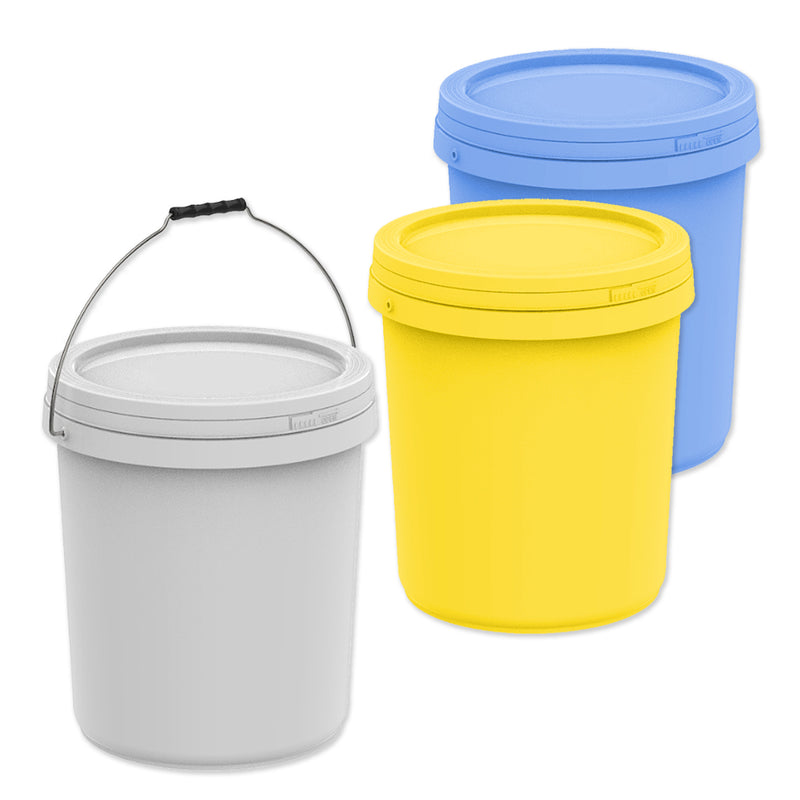 Thùng nhựa tròn 20L Duy tân có nắp xoay và niêm phong