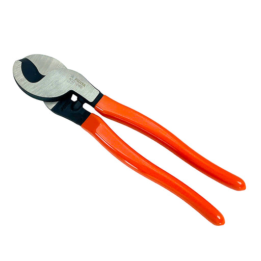 Kìm cắt cáp Fujiya ACC-240 240mm lưỡi thép mạ chống gỉ sần, cán bọc nhựa cam chống trượt.