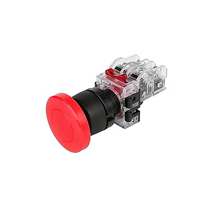Công tắc dừng khẩn cấp, không đèn, viền nhựa Hanyoung Nux MRE-T series, Lỗ khoét Ø22mm