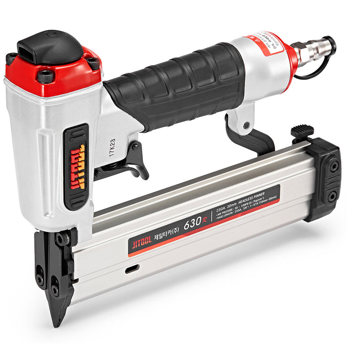 Máy bắn đinh chỉ trơn dùng khí nén JITOOL 630R, kích thước đinh 10mm - 30mm, cỡ đinh 23Ga