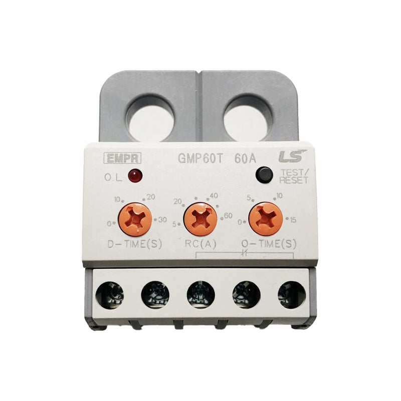 Relay điện tử bảo vệ motor điện LS GMP, dùng cho khởi động từ MC-9b đến MC-65a, dãy bảo vệ từ 0.3A - 60A