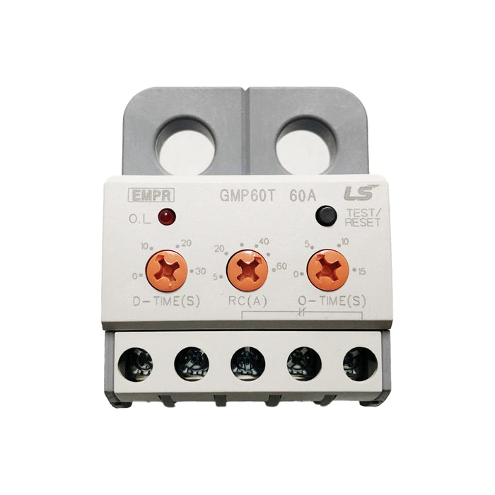 Relay điện tử bảo vệ motor điện LS GMP, dùng cho khởi động từ MC-9b đến MC-65a, dãy bảo vệ từ 0.3A - 60A
