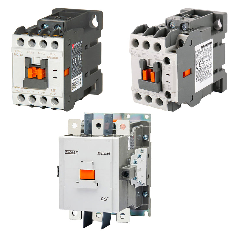 Khởi động từ LS 3P MC Type, tải danh định từ 6A ~ 800A