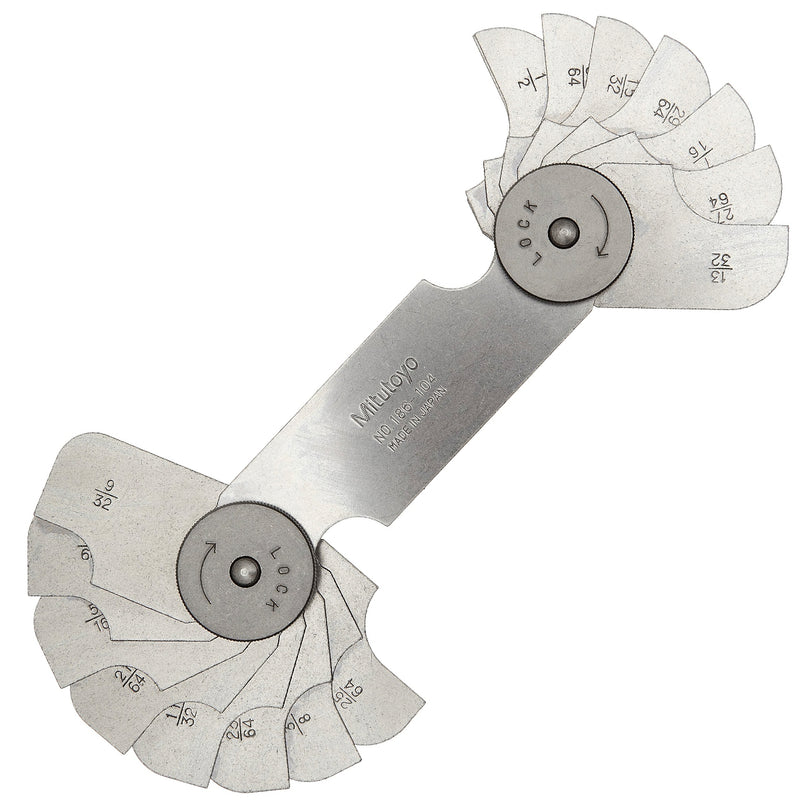 Dưỡng đo bán kính Mitutoyo Radius Gages Series 186