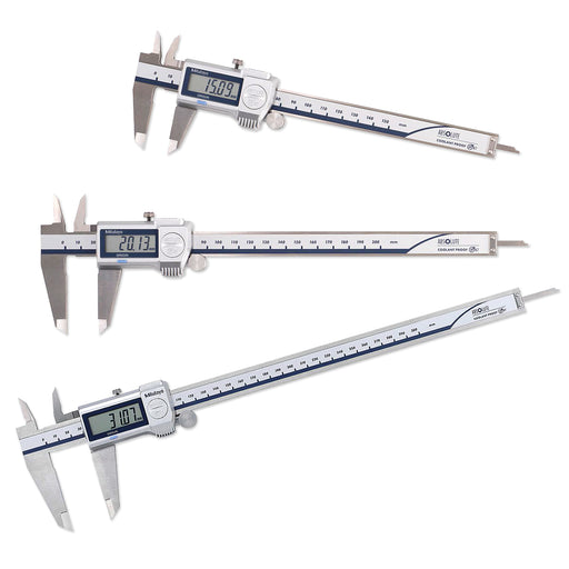 Thước kẹp điện tử Mitutoyo Absolute Coolant Proof 500 Series hệ mét, chống nước, kháng dầu