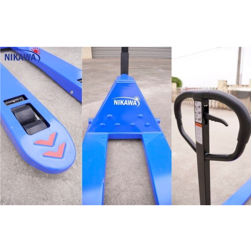 Xe nâng thủy lực Nikawa, tải trọng 2 tấn ~ 3 tấn, kích thước mặt bề mặt trong 230mm ~ 365mm