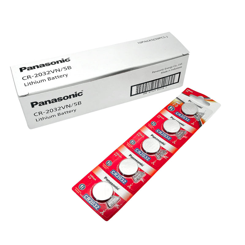 Pin cúc áo Panasonic CR-2032, đường kính 20mm, độ dày 3.2mm