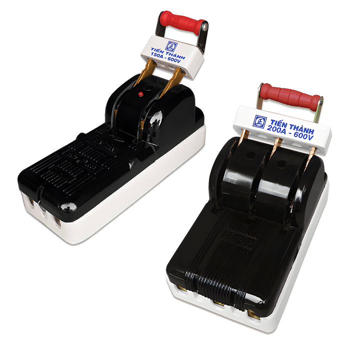 Cầu dao sứ chịu tải cao Tiến Thành, tiếp điểm đồng.